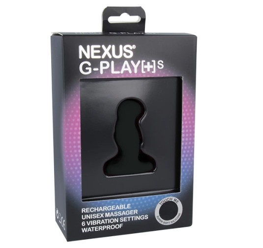 Plug analny wibrujący - Nexus G-Play+ Small Black